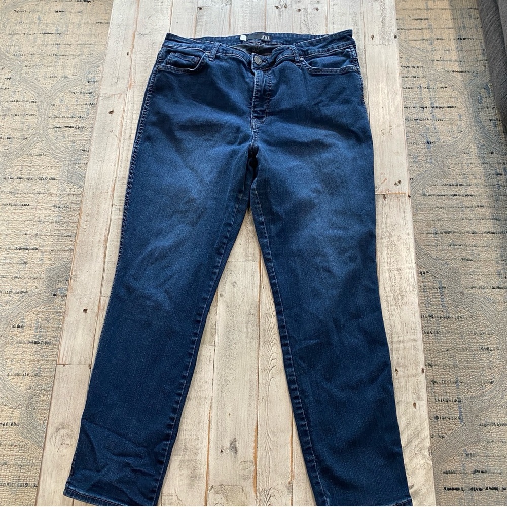 KUT from the Kloth jeans in Women’s Size 14 Petite Dark Wash Stretch